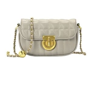 Milan Chiva Quilted Purses for Women Cute Crossbody Chain Shoulder Handbags